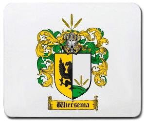 Wiersema coat of arms mouse pad