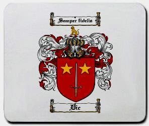 Dic coat of arms mouse pad