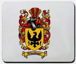 Allmendinger coat of arms mouse pad
