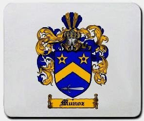 Munoz coat of arms mouse pad