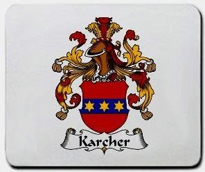 Karcher coat of arms mouse pad