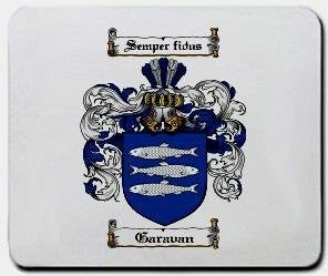 Garavan coat of arms mouse pad