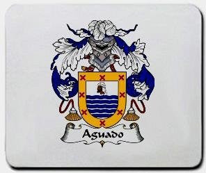 Aguado coat of arms mouse pad