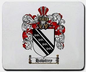 Hawtrey coat of arms mouse pad