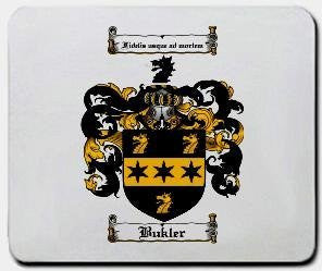 Bukler coat of arms mouse pad