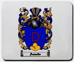Amadio coat of arms mouse pad