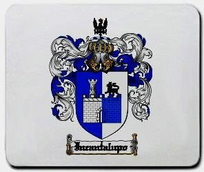 Incantalupo coat of arms mouse pad