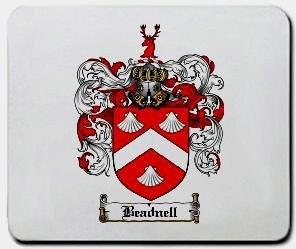 Beadnell coat of arms mouse pad