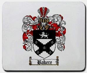 Bakere coat of arms mouse pad