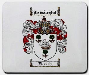 Darach coat of arms mouse pad