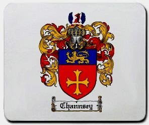 Channsey coat of arms mouse pad