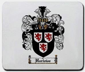 Harlowe coat of arms mouse pad