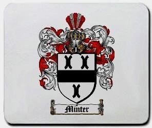 Minter coat of arms mouse pad
