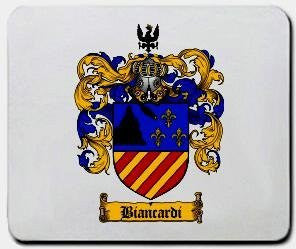 Biancardi coat of arms mouse pad