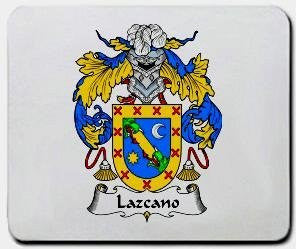 Lazcano coat of arms mouse pad