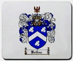 Kotton coat of arms mouse pad