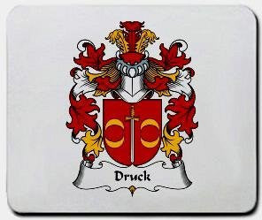 Druck coat of arms mouse pad