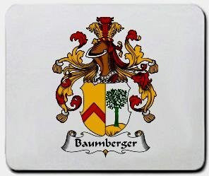 Baumberger coat of arms mouse pad