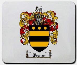 Bernes coat of arms mouse pad