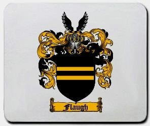 Flaugh coat of arms mouse pad