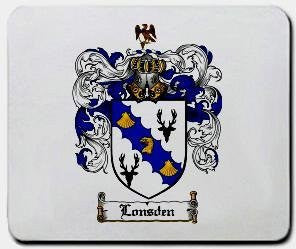 Lonsden coat of arms mouse pad
