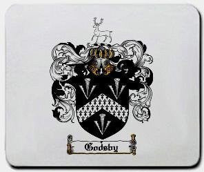 Godsby coat of arms mouse pad
