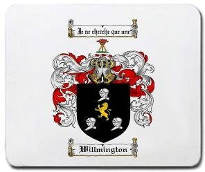 Willmington coat of arms mouse pad