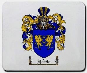 Fortin coat of arms mouse pad