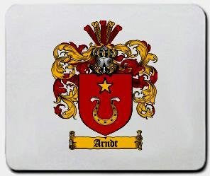Arndt coat of arms mouse pad