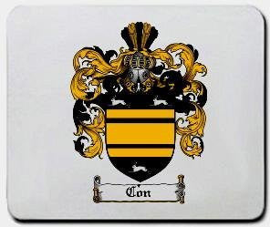 Con- coat of arms mouse pad