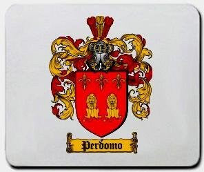 Perdomo coat of arms mouse pad