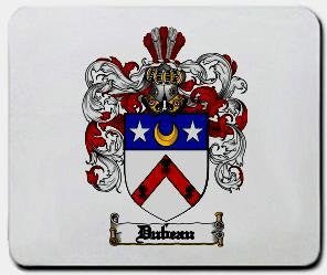 Dubeau coat of arms mouse pad