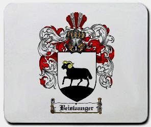 Beiswanger coat of arms mouse pad
