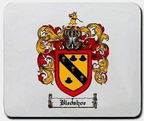Bledshoe coat of arms mouse pad