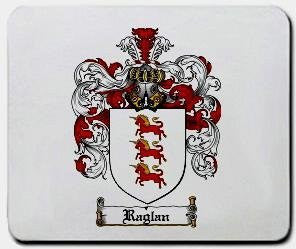 Raglan coat of arms mouse pad