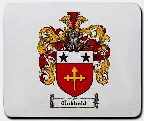Cobbold coat of arms mouse pad