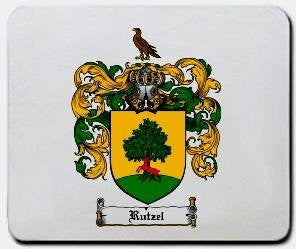 Rutzel coat of arms mouse pad