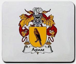 Aguas coat of arms mouse pad