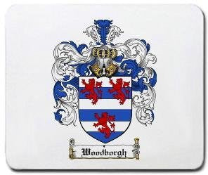 Woodborgh coat of arms mouse pad