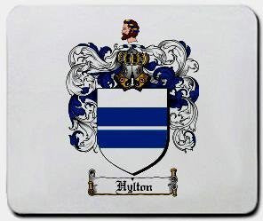 Hylton coat of arms mouse pad