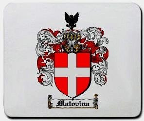 Matovina coat of arms mouse pad