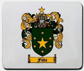 Fuda coat of arms mouse pad