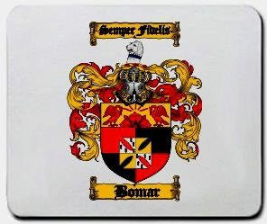 Bomar coat of arms mouse pad