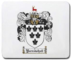 Yarrowhall coat of arms mouse pad