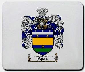 Ap Fane coat of arms mouse pad