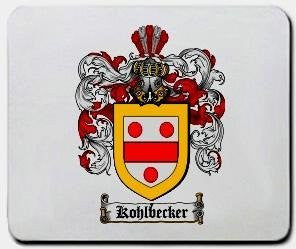 Kohlbecker coat of arms mouse pad