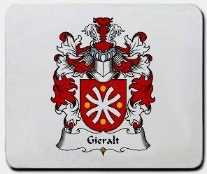Gieralt coat of arms mouse pad