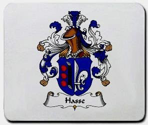 Hasse coat of arms mouse pad