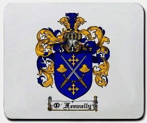 O'fennelly coat of arms mouse pad