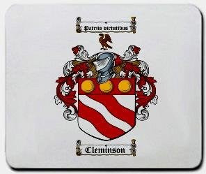 Cleminson coat of arms mouse pad